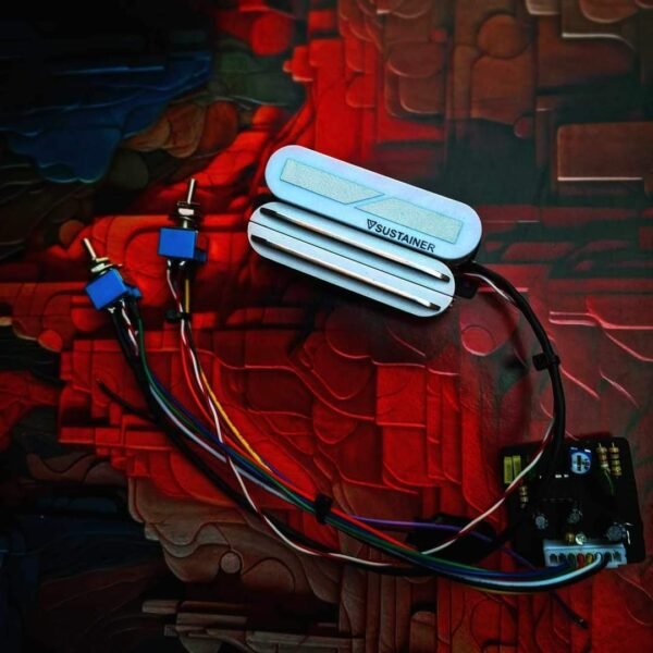 SUSTAINER MODEL SUSTAINIAC SPLIT MINIHUMBUCKER WHITE COLOR