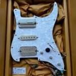 SUSTAINER SUSTAINIAC SPLIT MINIHUMBUCKER + FULL WIRING 5 WAY + PICKGUARD